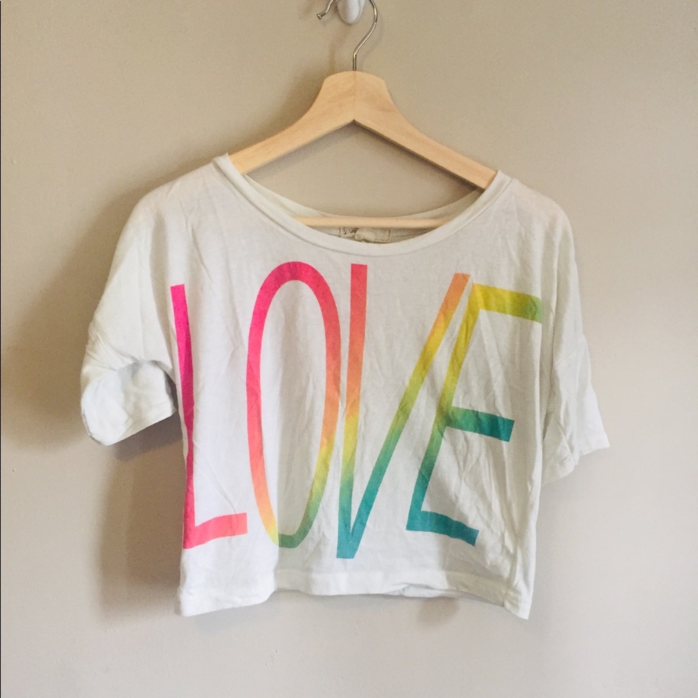 LOVE Crop Top 💕 💗